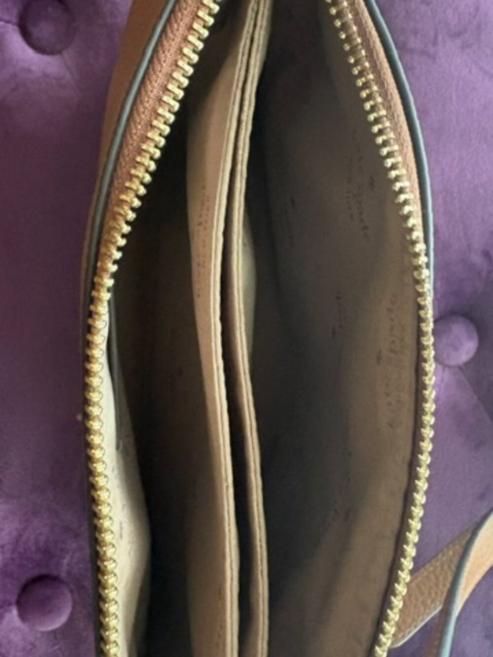 Kate Spade Kayla Small Triple Compartment Crossbody Bag, Warm Ginger - Picture 8 of 10